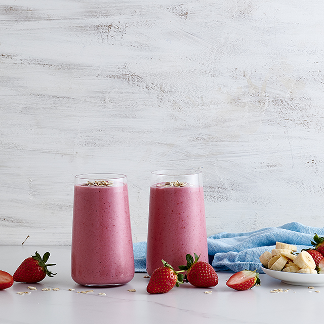 Aardbei, Banaan & Havermout Smoothie