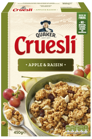 Quaker Cruesli® Appel & Rozijn