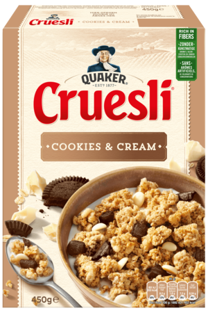 Quaker Cruesli® Cookies & Cream
