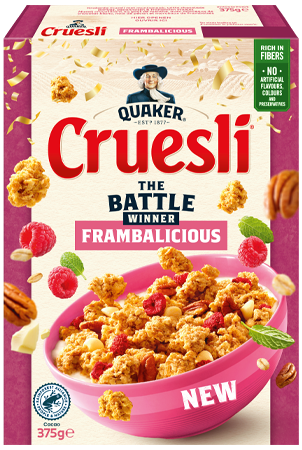 Quaker Cruesli® Frambalicious
