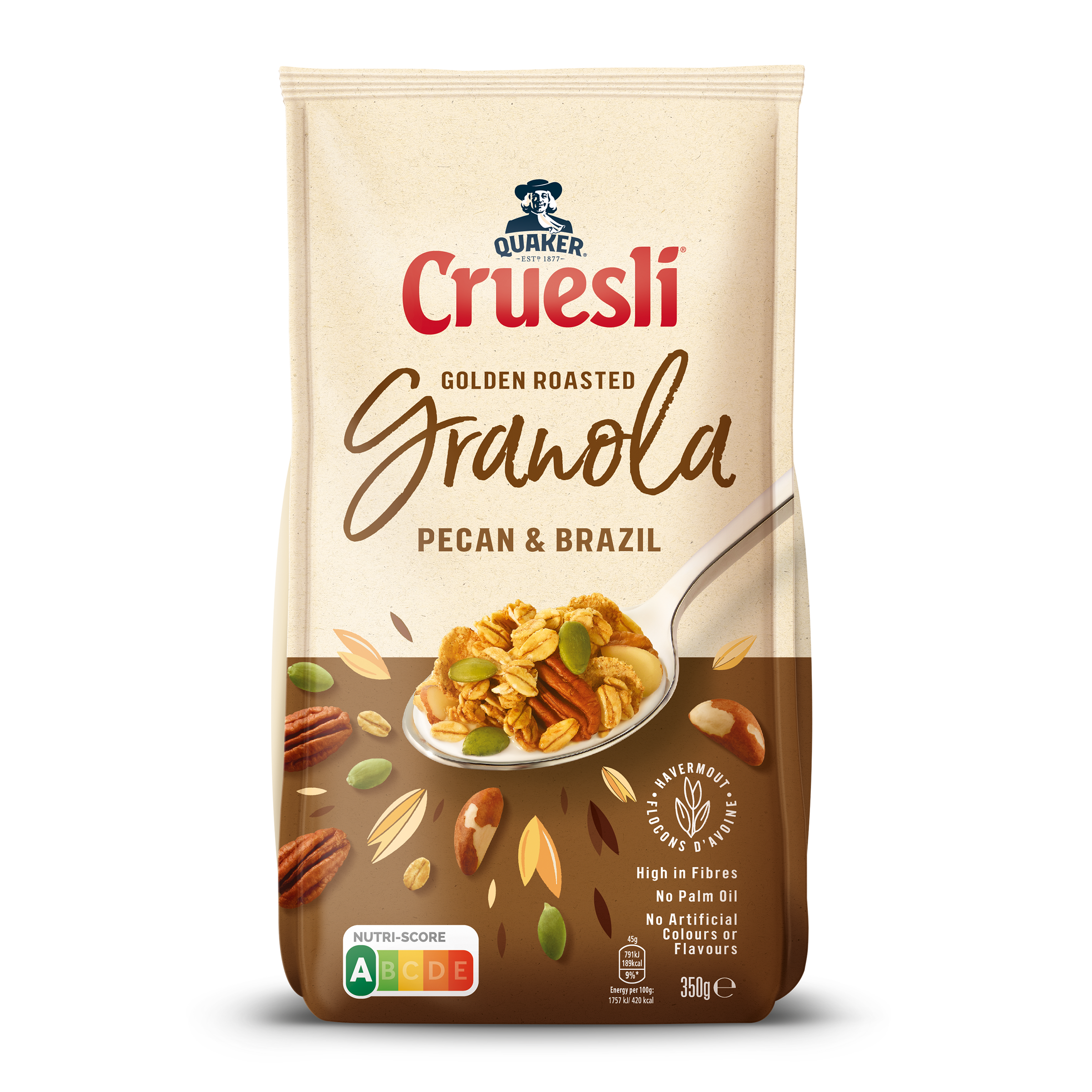 Granola Golden Roasted Pecan & Brazil Nuts