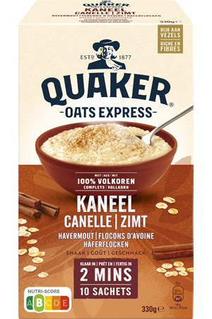 Quaker® Oats Express Kaneel Havermout​