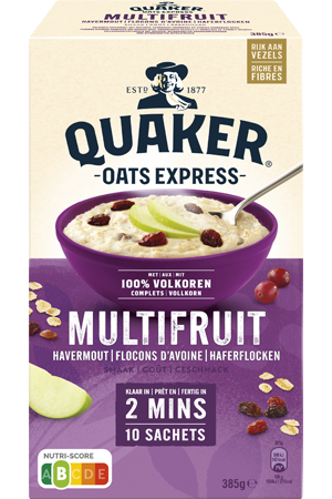 Quaker® Oats Express Multifruit Havermout​
