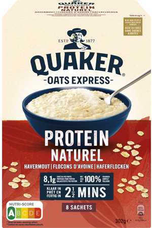 Quaker® Oats Express Proteine Naturel Havermout​