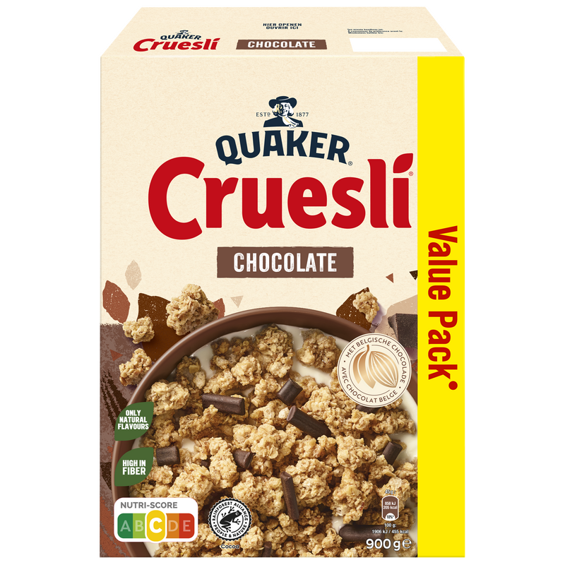 QUAKER® CRUESLI CHOCOLATE