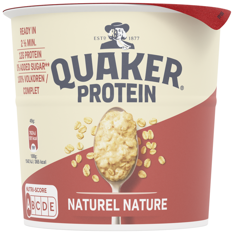 QUAKER® POTS PROTEIN NATUREL